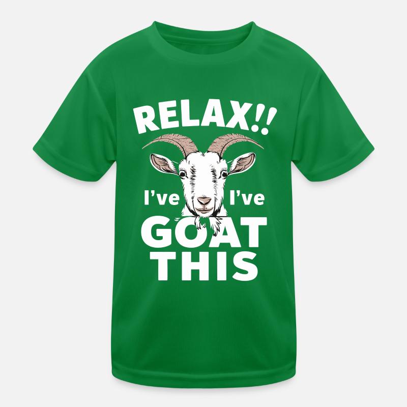 I Goat It Kinder Funktions-T-Shirt
