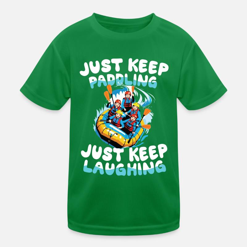 Continuez à pagayer, continuez à rire : T-shirt sport Enfant
