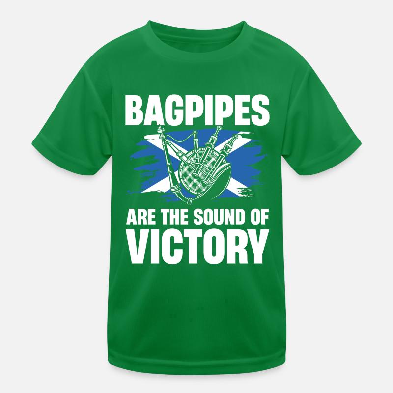 La cornemuse est le son de la victoire T-shirt sport Enfant