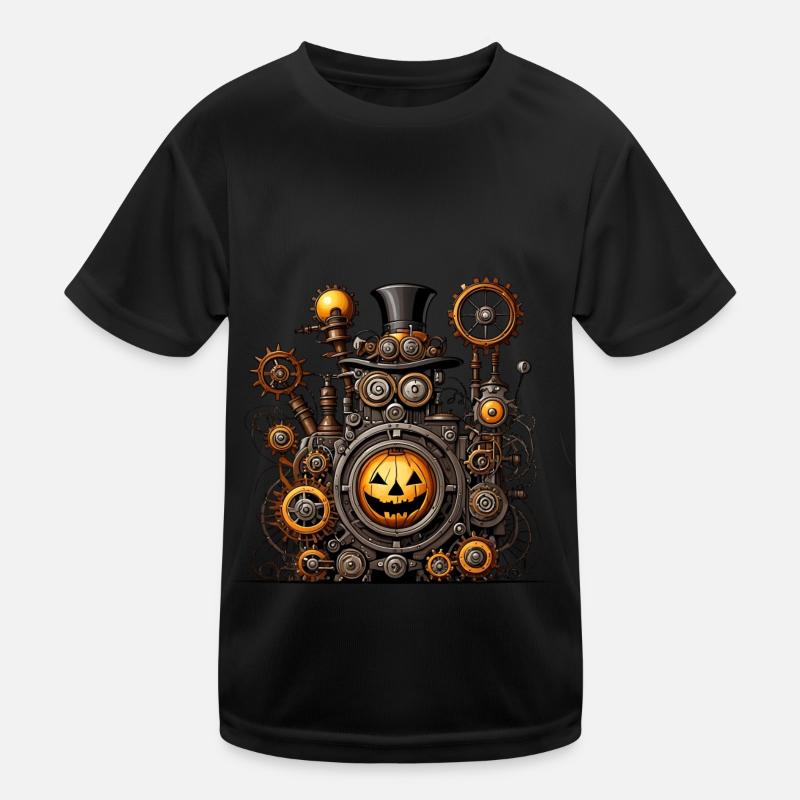 halloween machine Kids Functional T-Shirt