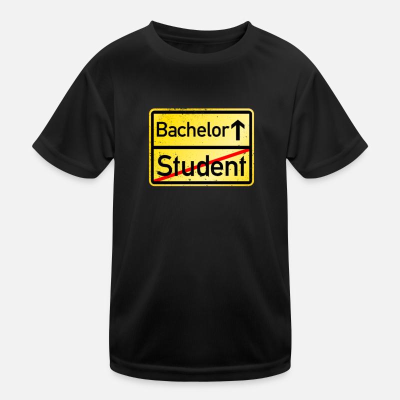 Bachelor Kinder Funktions-T-Shirt