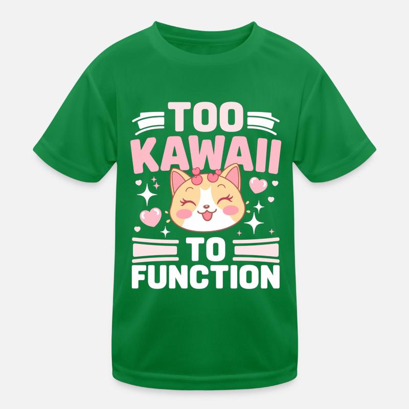 Conception de chats d’anime mignons T-shirt sport Enfant