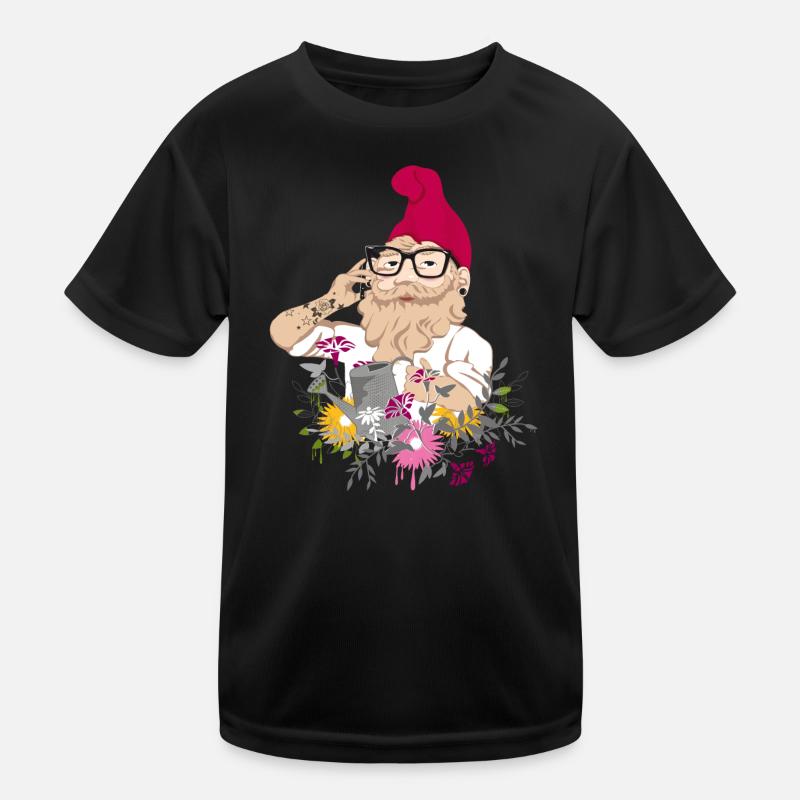 Garten Hipster Kinder Funktions-T-Shirt