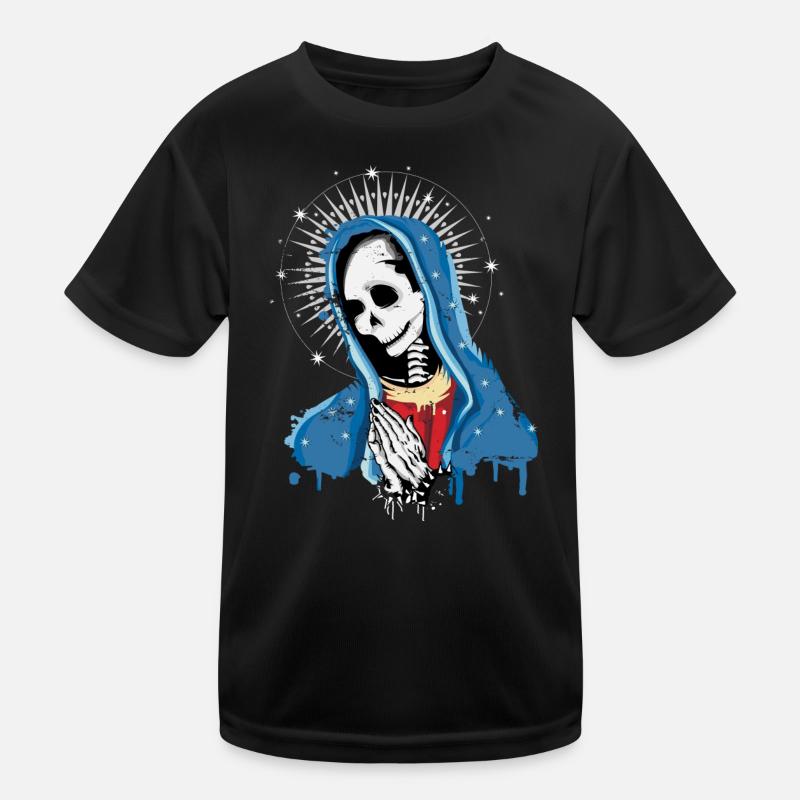 La Vierge Marie prie T-shirt sport Enfant