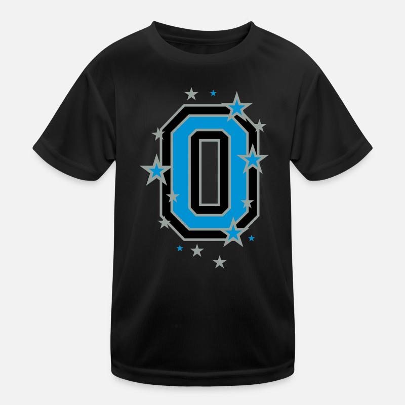 Le numéro zéro et les étoiles T-shirt sport Enfant