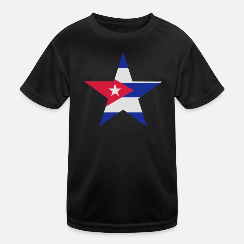 Cuban Sterne Kinder Funktions-T-Shirt