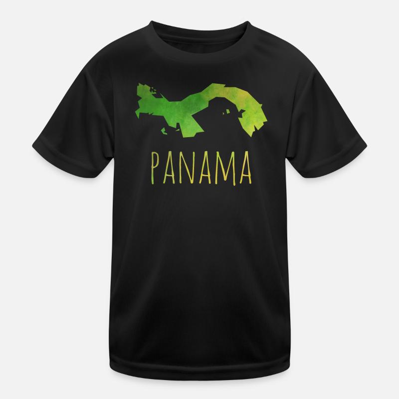 panama - Kids Functional T-Shirt - black