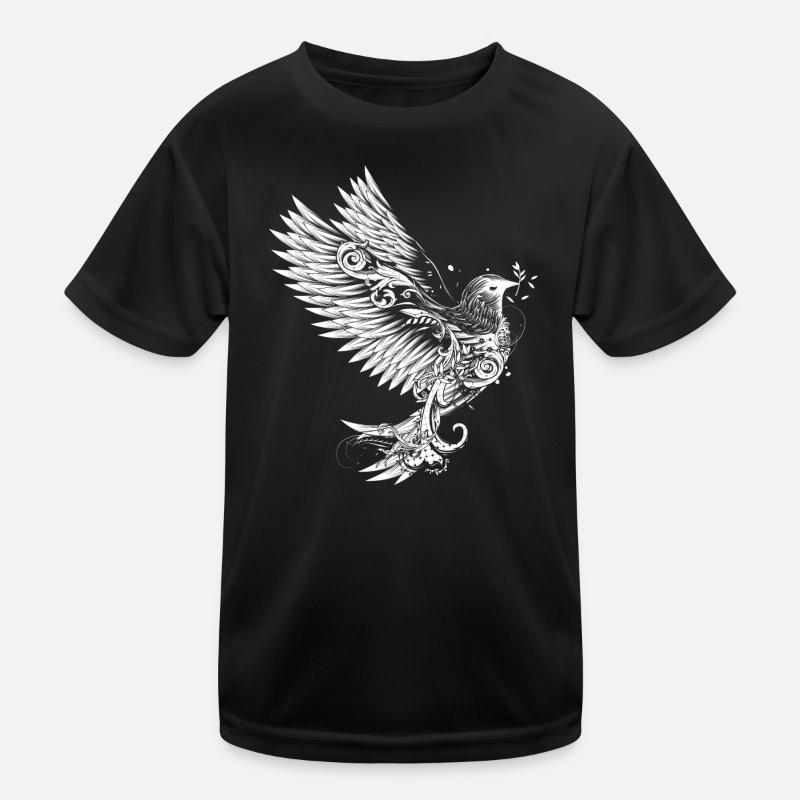 White Pigeon Kids Functional T-Shirt