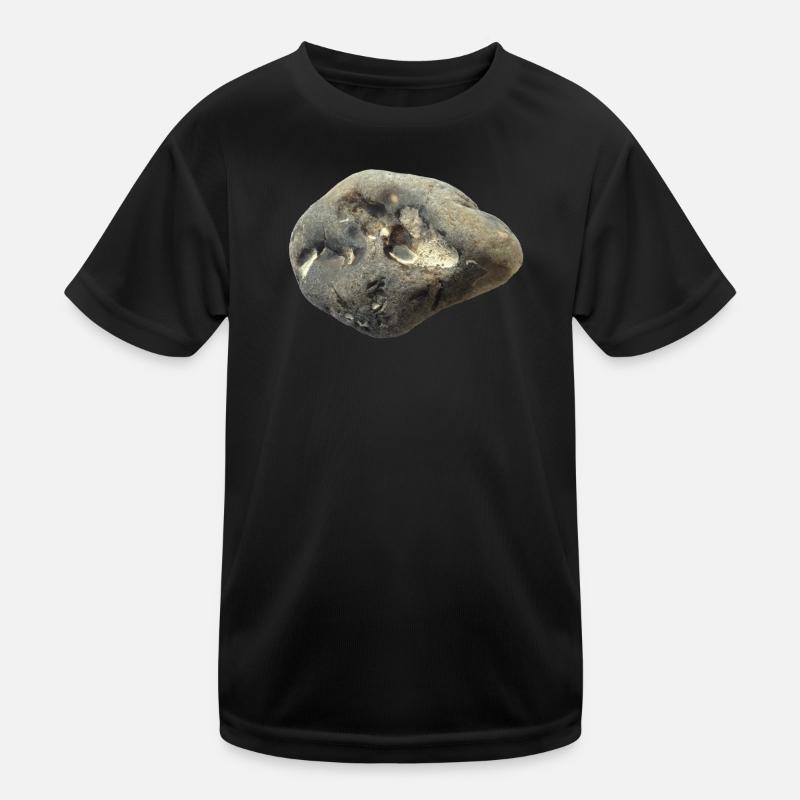 Stein Kinder Funktions-T-Shirt