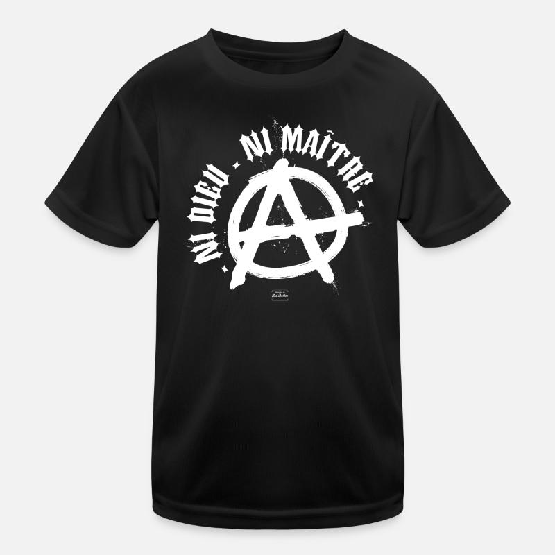 Weder Gott noch Meister Kinder Funktions-T-Shirt