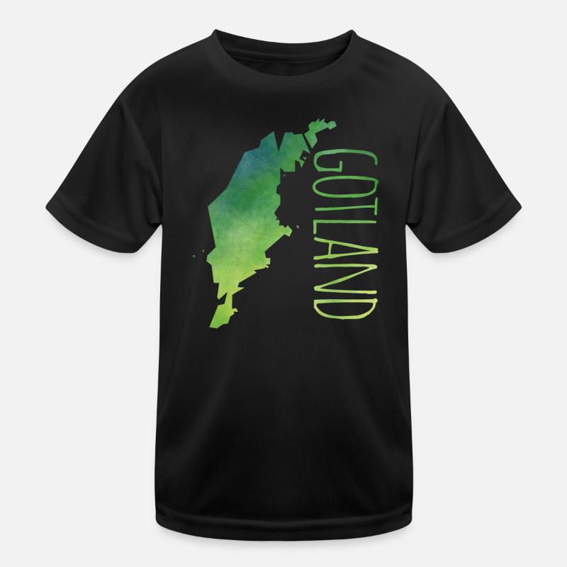 Gotland Kinder Funktions-T-Shirt