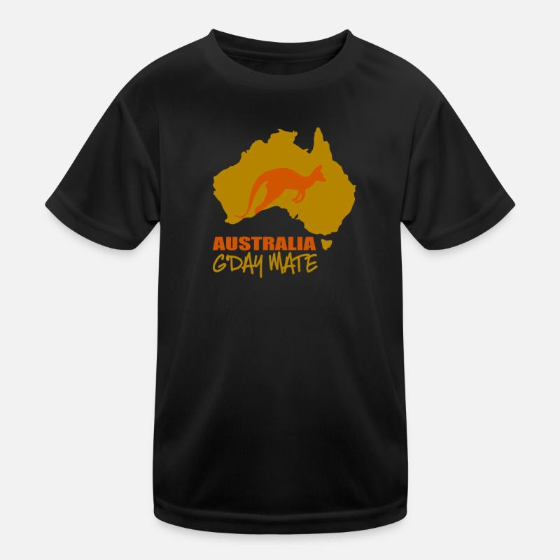 Australien Kinder Funktions-T-Shirt