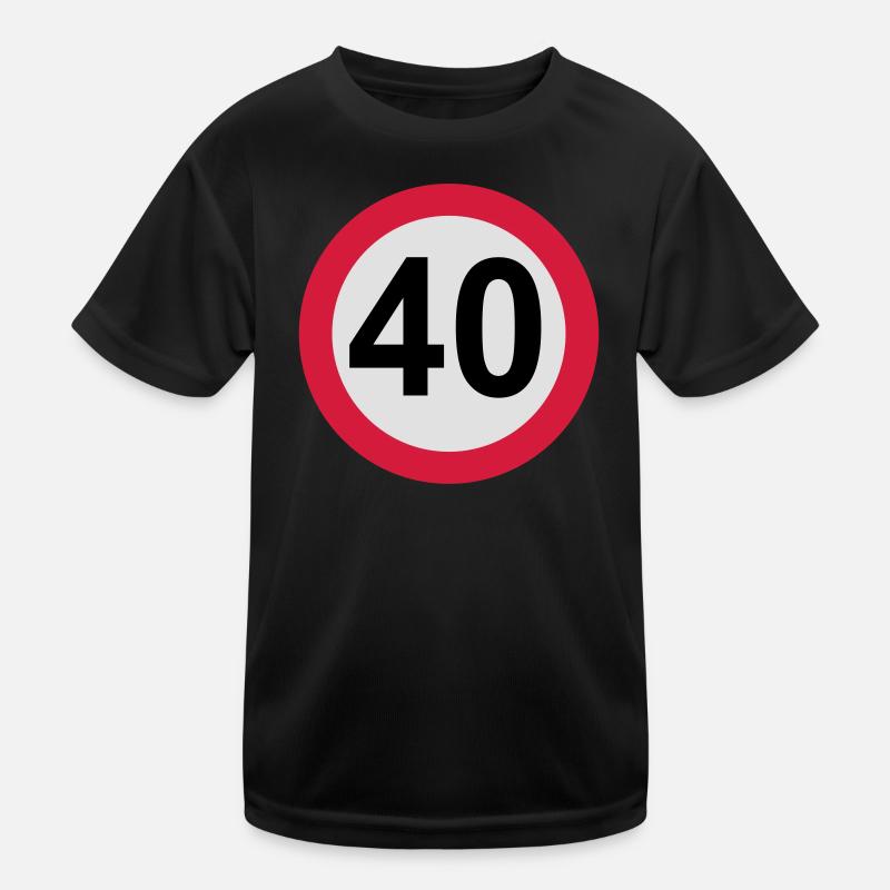 40th birthday Kids Functional T-Shirt