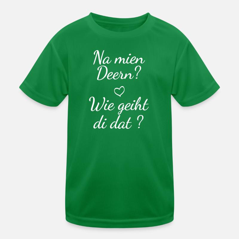 na mien deern Kinder Funktions-T-Shirt