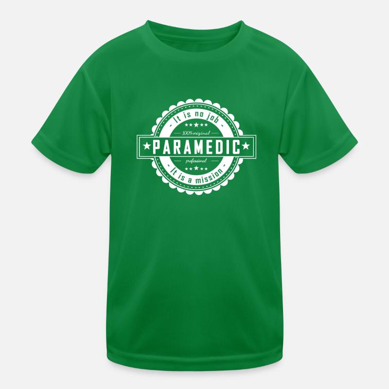 Paramedic Kids Functional T-Shirt