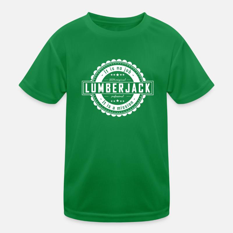 lumberjack Kids Functional T-Shirt