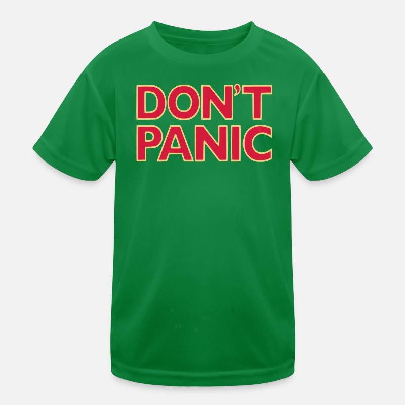 don't panic Kids Functional T-Shirt