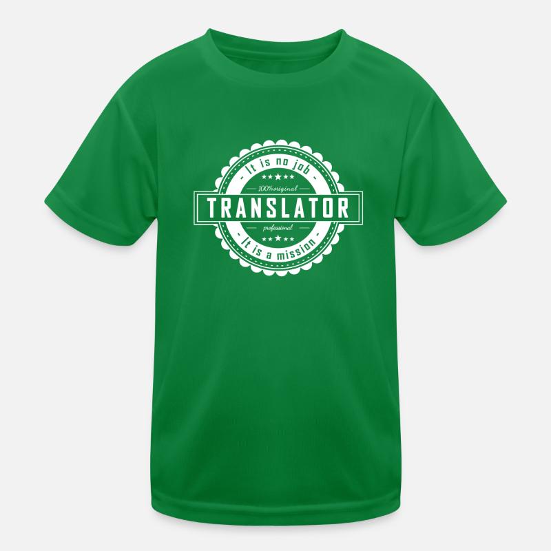 TRANSLATOR Kids Functional T-Shirt