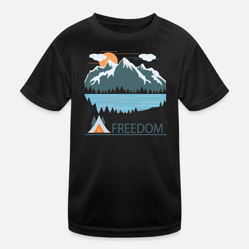 zelt Kinder Funktions-T-Shirt