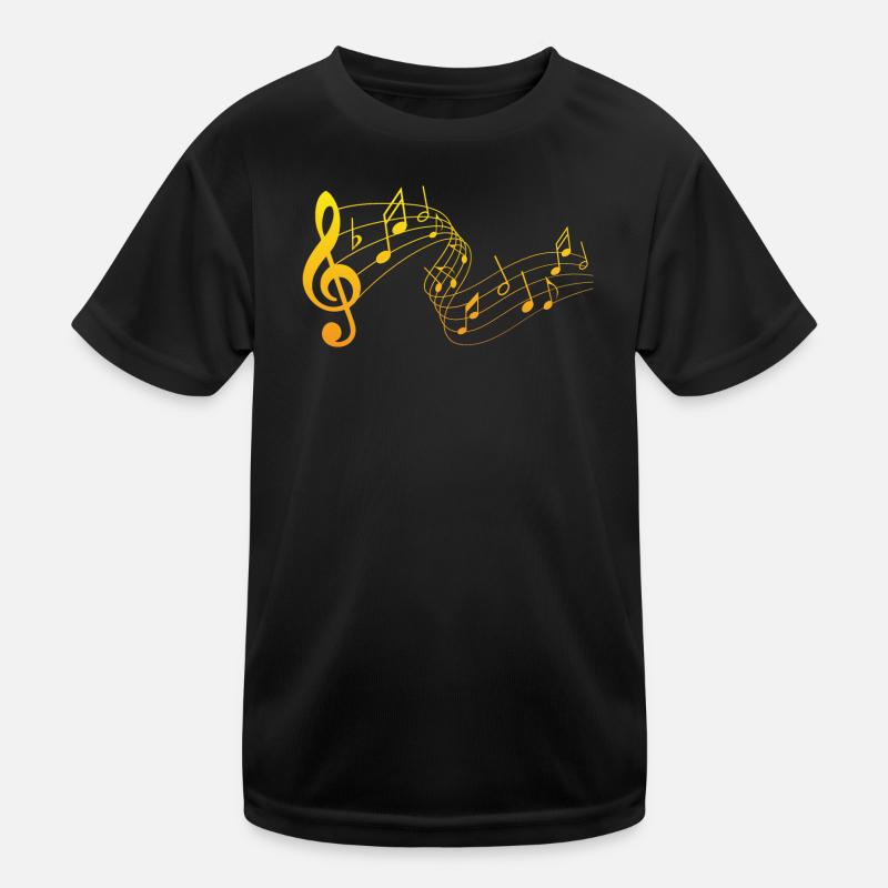 Noten Kinder Funktions-T-Shirt