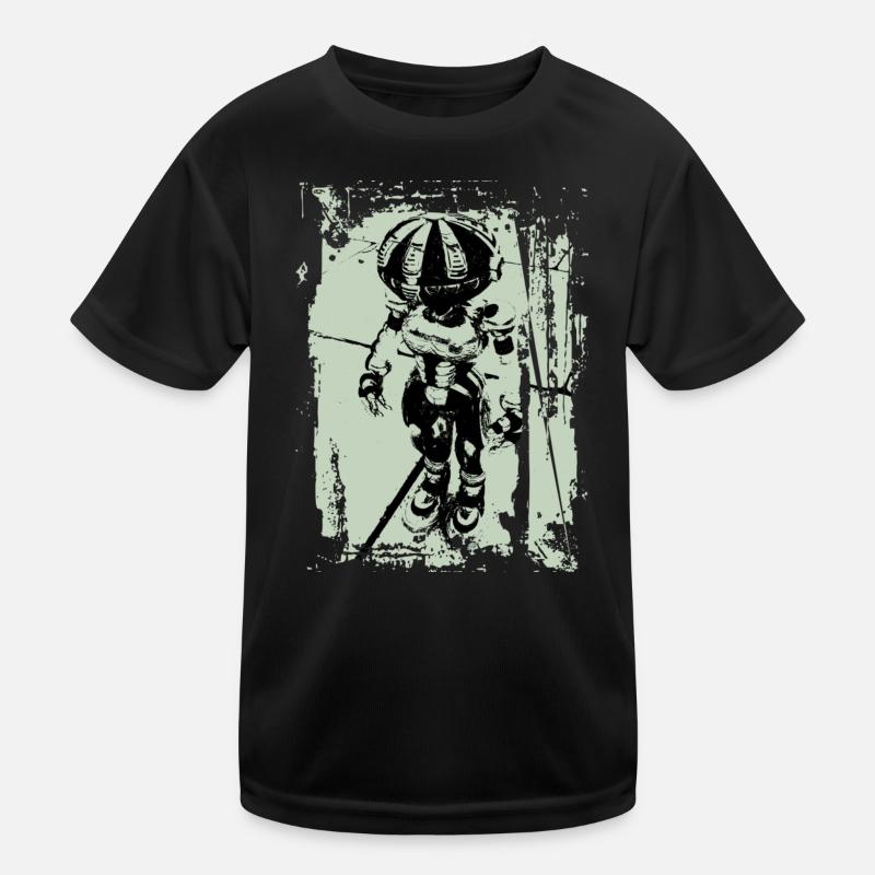 Robo métal vert T-shirt sport Enfant