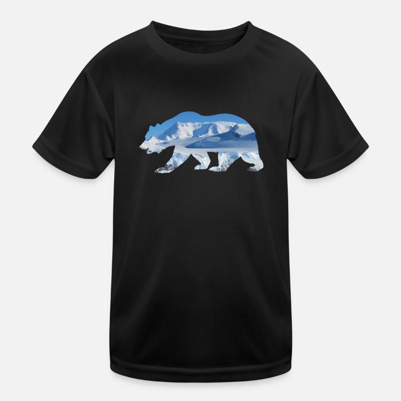polar bear Kids Functional T-Shirt