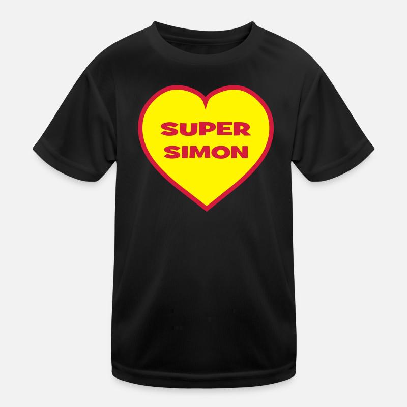 Super-Simon Kinder Funktions-T-Shirt