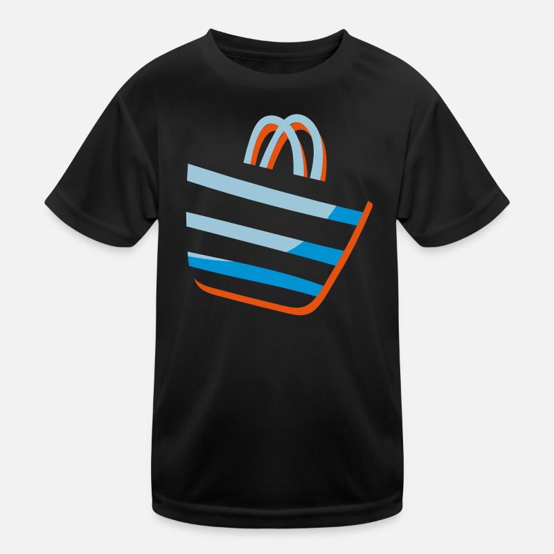 Clipart Beach Bag - Logoidee Gift Idea Kids Functional T-Shirt