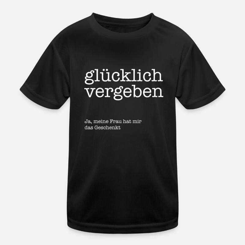 Glücklich vergeben Kinder Funktions-T-Shirt
