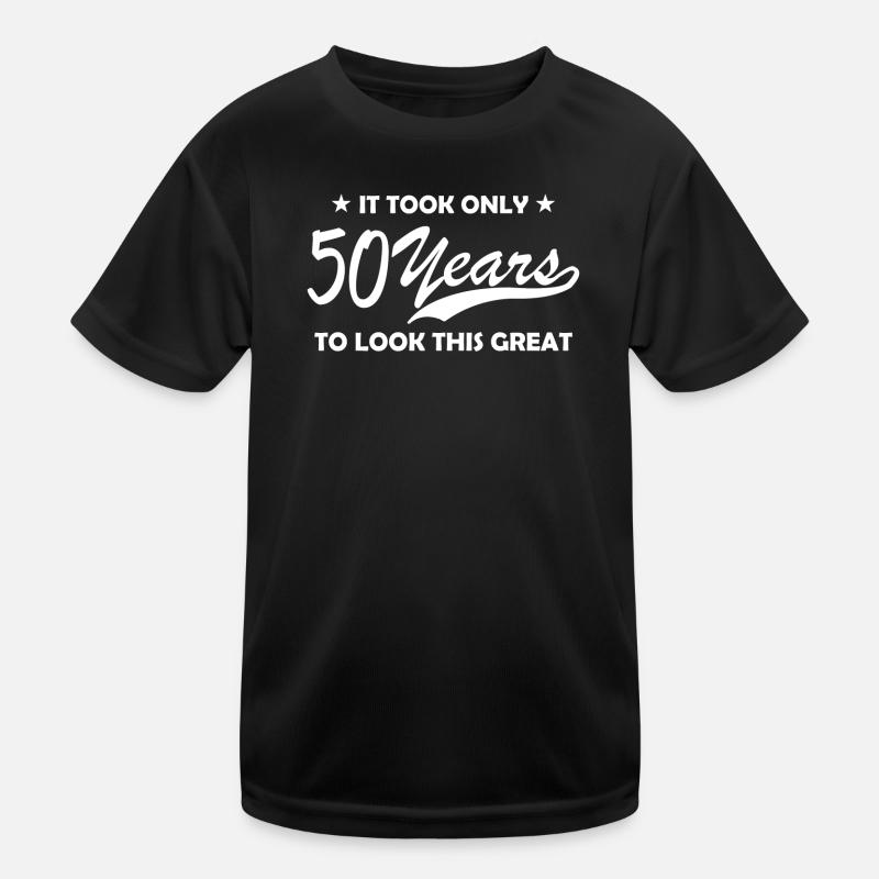 50 Years Kinder Funktions-T-Shirt