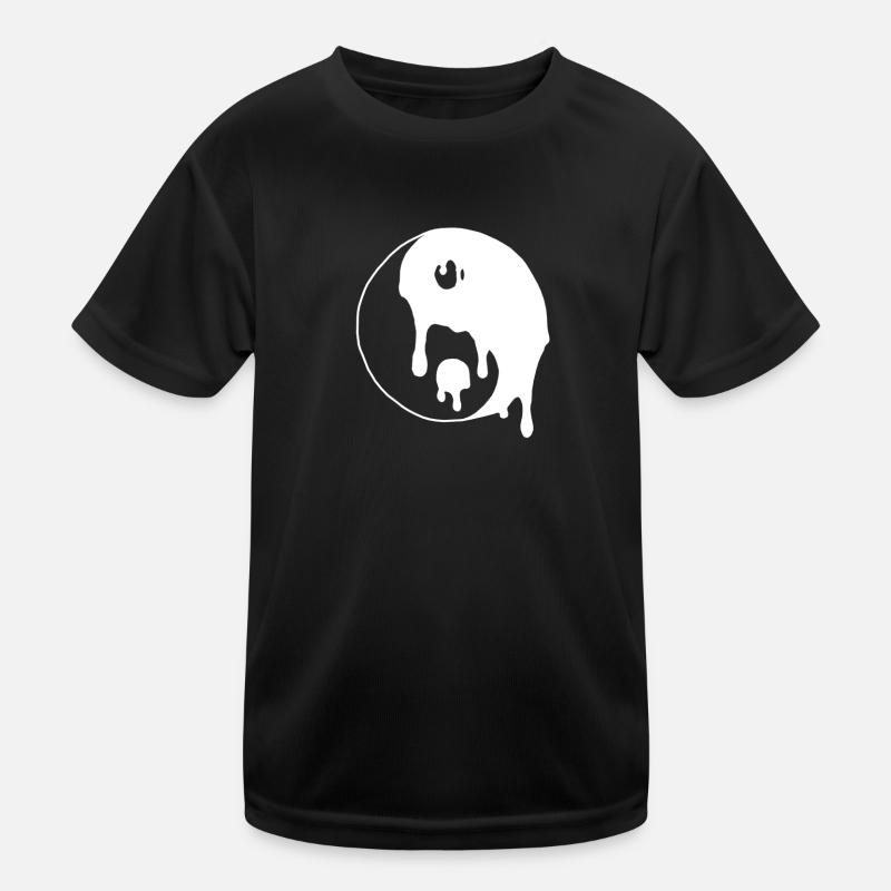 Yin Yang Kinder Funktions-T-Shirt