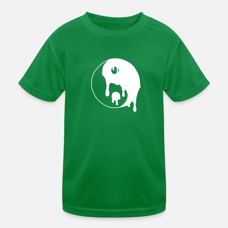 Yin Yang Kinder Funktions-T-Shirt