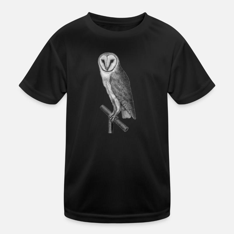 Eule Kinder Funktions-T-Shirt
