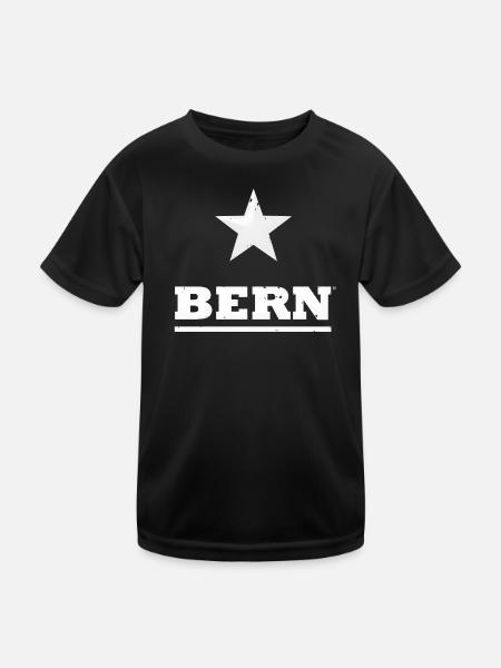 BERN - T-shirt sport Enfant - noir - Devant