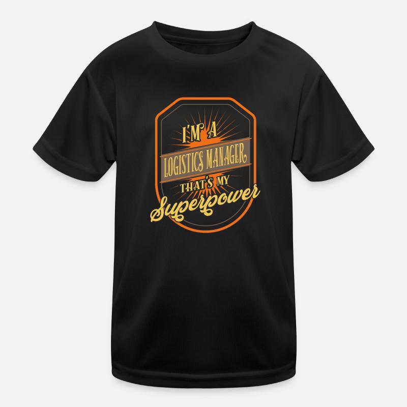 Logistics Manager Kids Functional T-Shirt