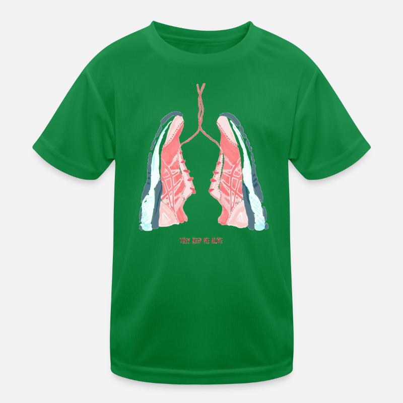 running lover Kids Functional T-Shirt