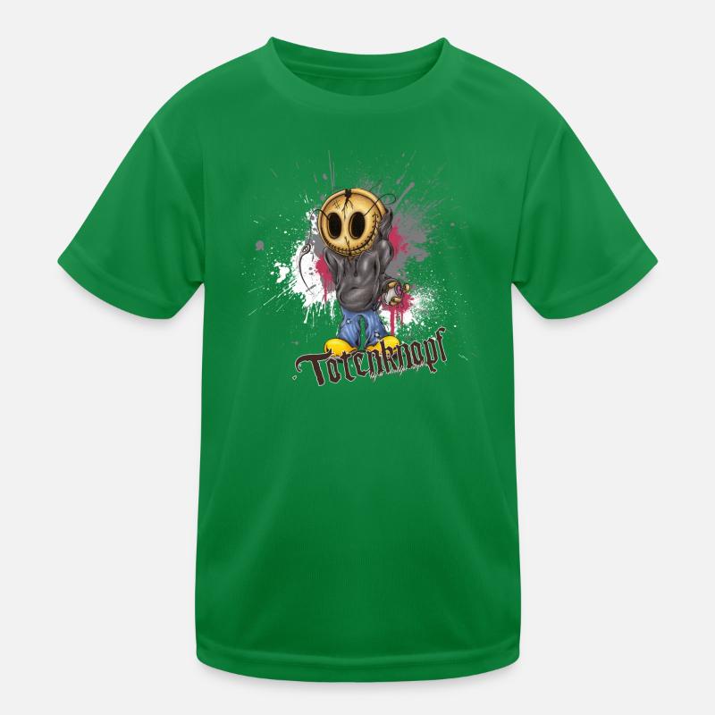 Totenknopf can assassin T-shirt sport Enfant