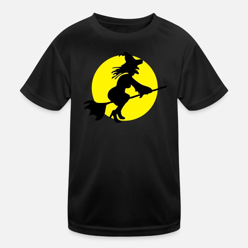 Sorcière et la lune T-shirt sport Enfant