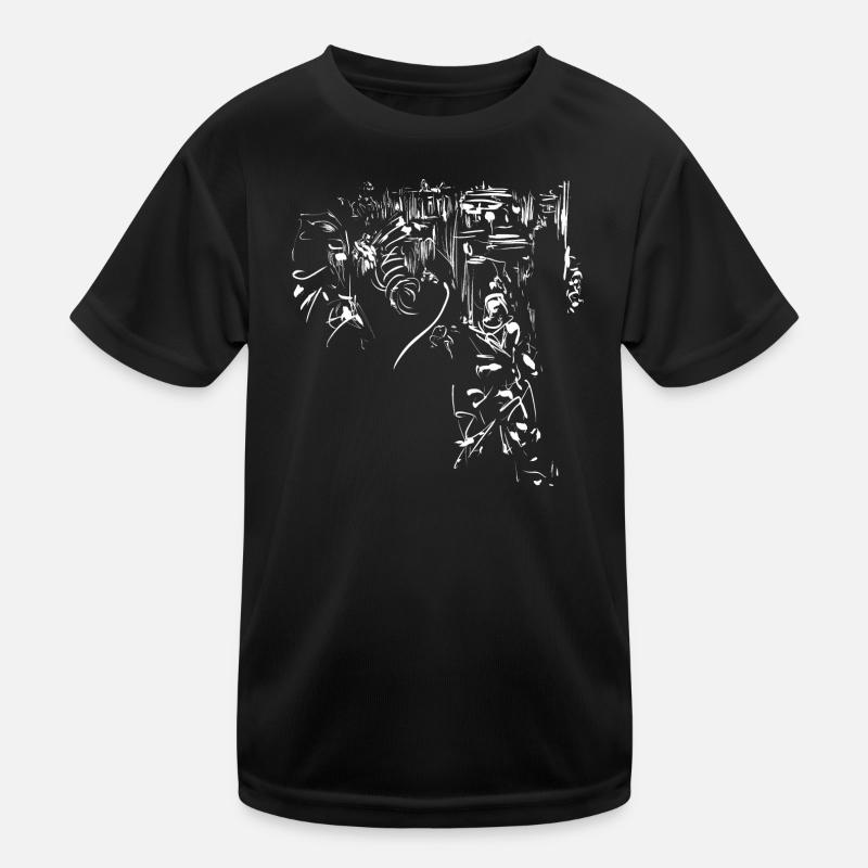 Tribal city / design background element Kids Functional T-Shirt