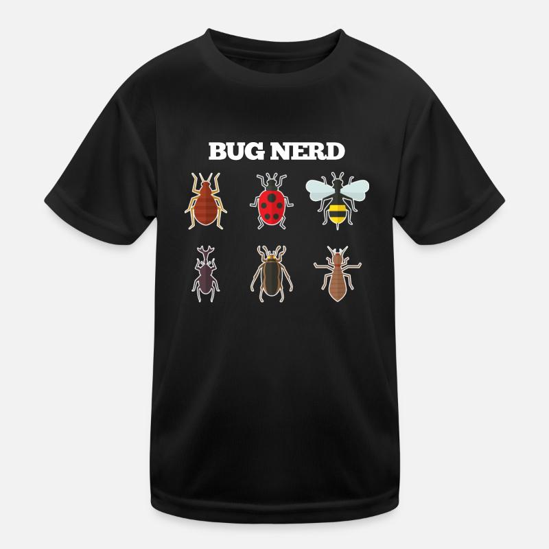 Bug Nerd Kinder Funktions-T-Shirt