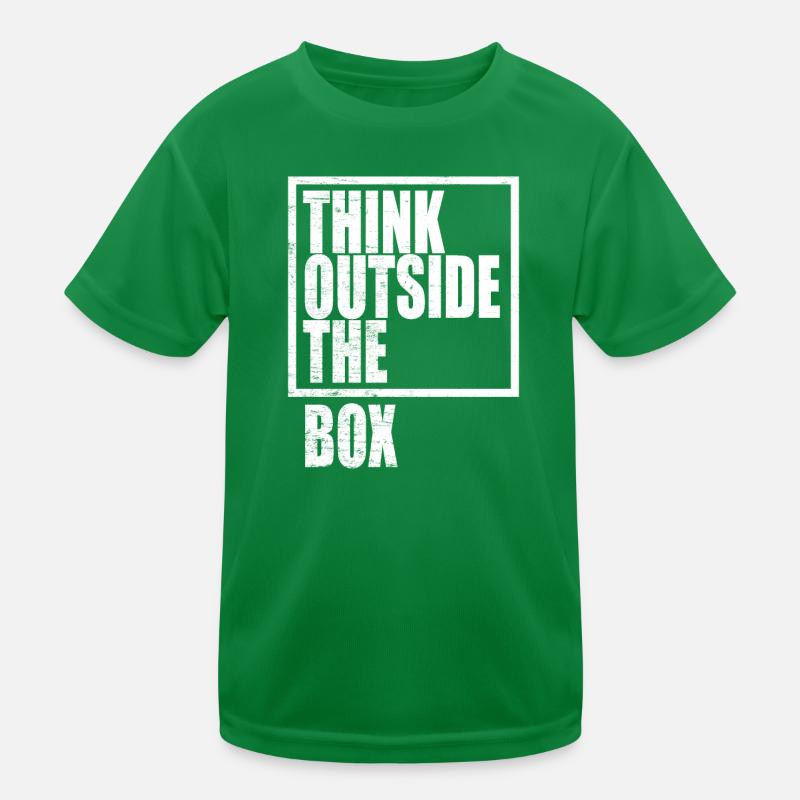Think Outside The Box / Design Thinking T-shirt sport Enfant