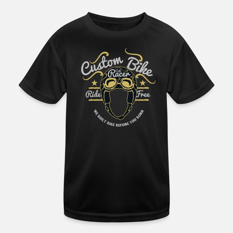 Motorcycle, Biker, Screwdriver Kids Functional T-Shirt