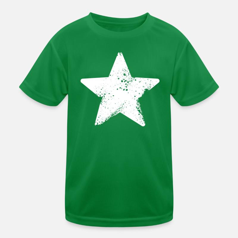 starry star splatter Kids Functional T-Shirt