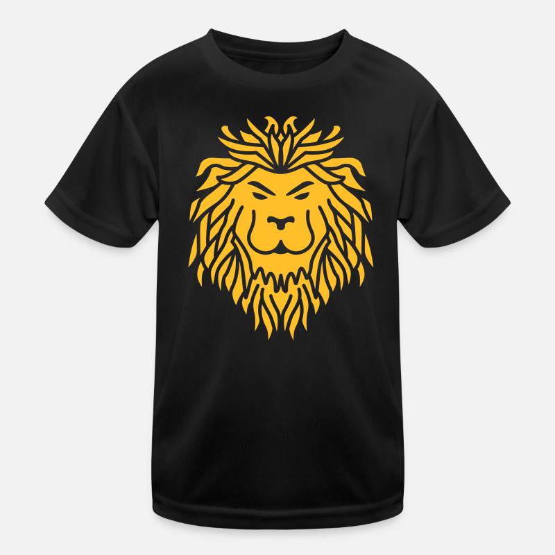 Lion - Tribal Kids Functional T-Shirt