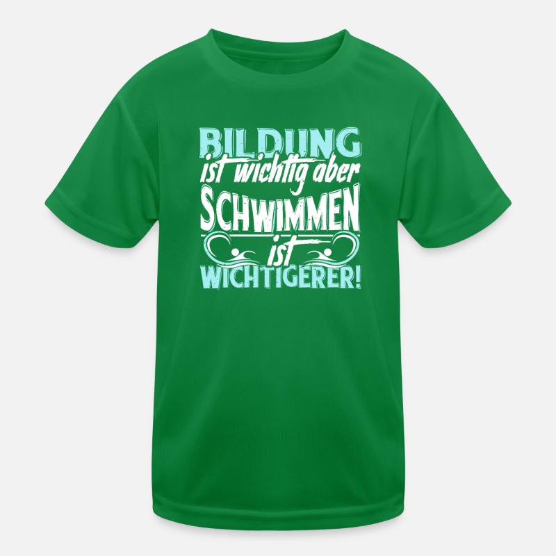 Schwimmen Kinder Funktions-T-Shirt