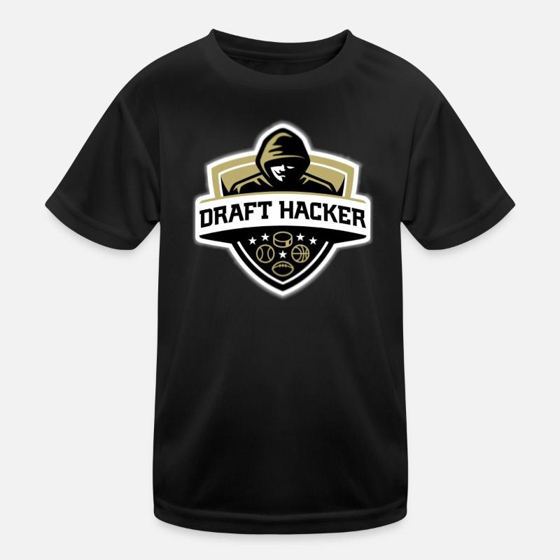 Draft Hacker Kinder Funktions-T-Shirt