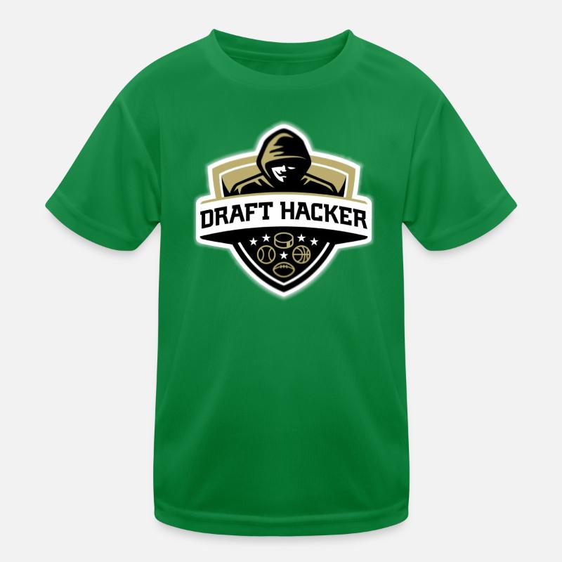 Draft hacker Kids Functional T-Shirt