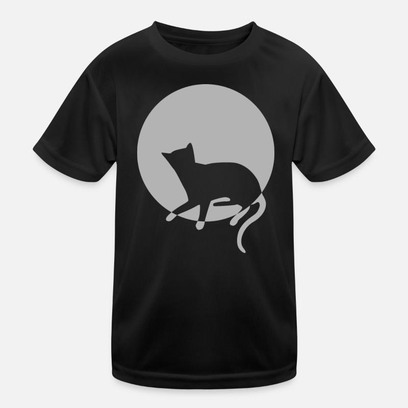 Katze Katze Katze Katze Katze Katze Mieze Kinder Funktions-T-Shirt