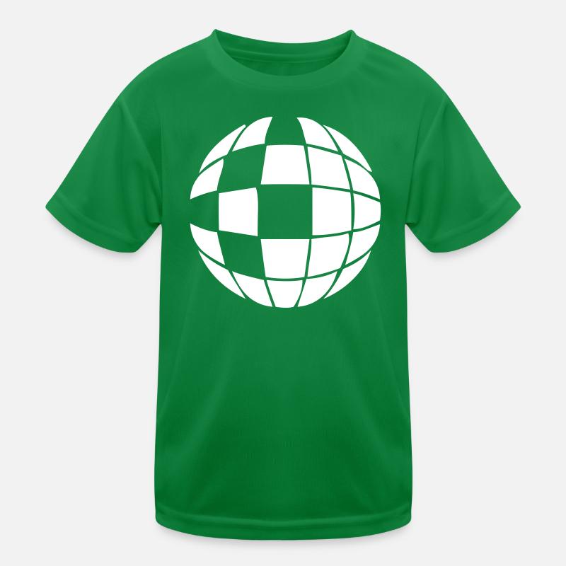 Diskokugel Disko Kugel Kinder Funktions-T-Shirt