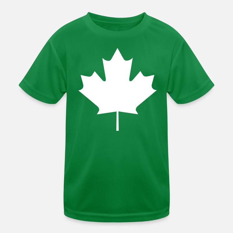 A maple leaf Kids Functional T-Shirt